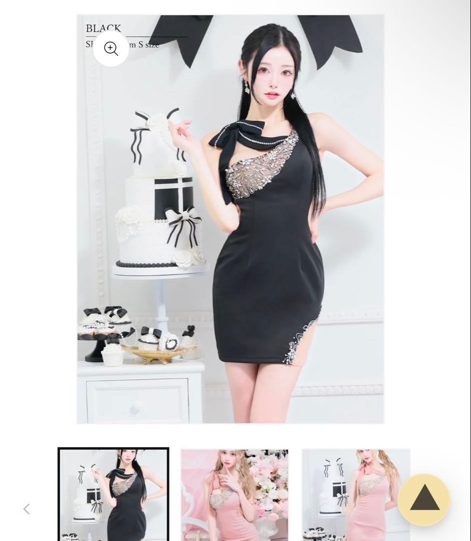 Angel R ブラック　キャバドレス