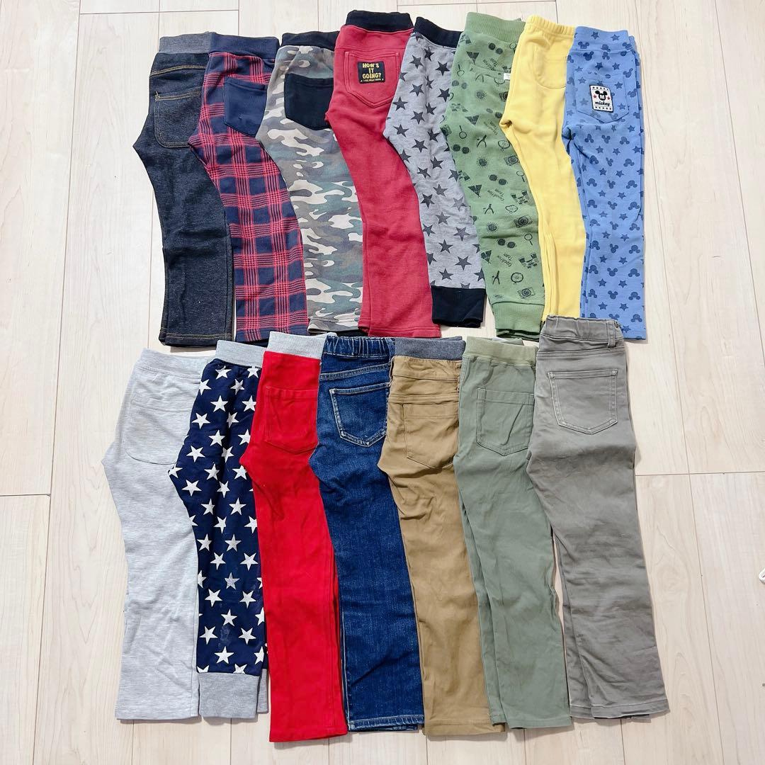 子供服　秋冬　110　男の子　48点　保育園着　まとめ売り