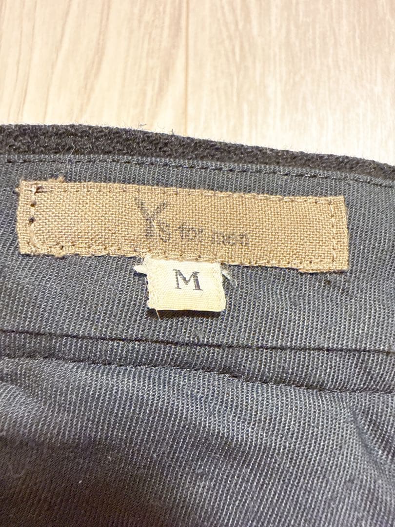 Y’s for men ウールスラックス M 90s ブラック