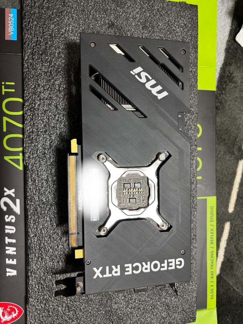 グラフィックボード・グラボ・ビデオカード MSI VENTUS 2X RTX 4070ti OC 12GB