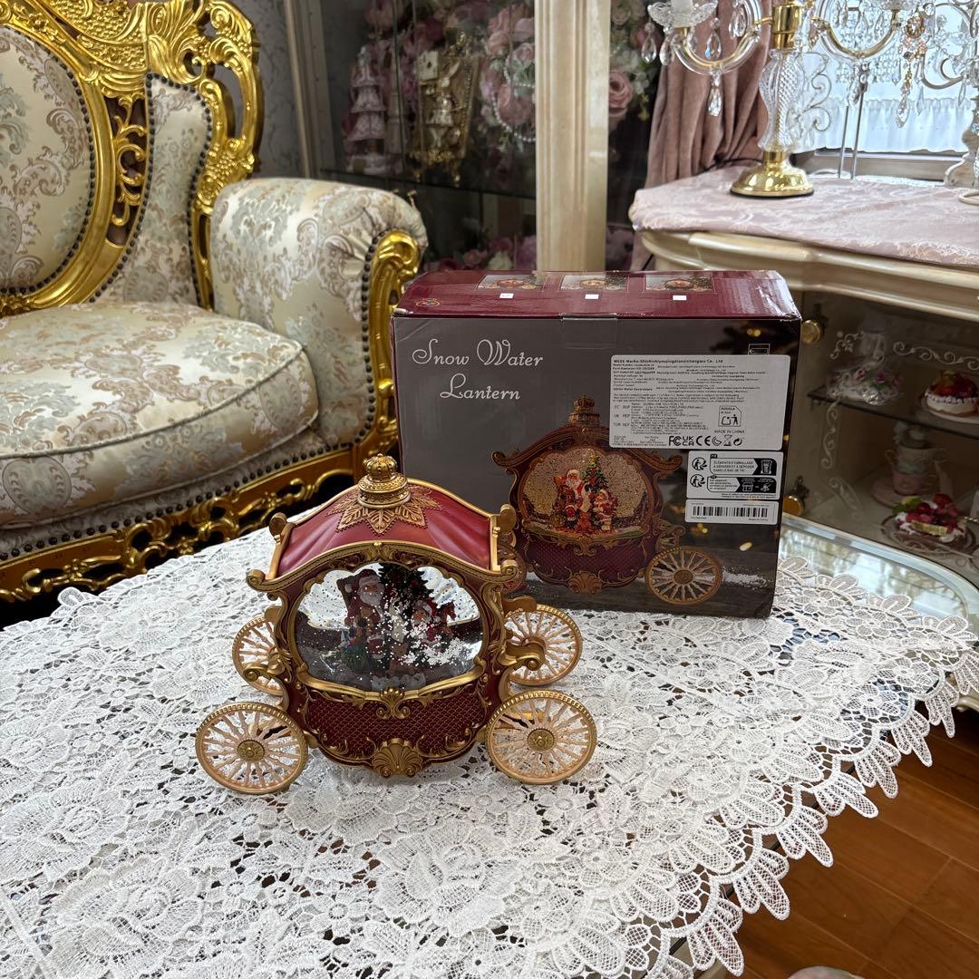 クリスマス スノードームオルゴール