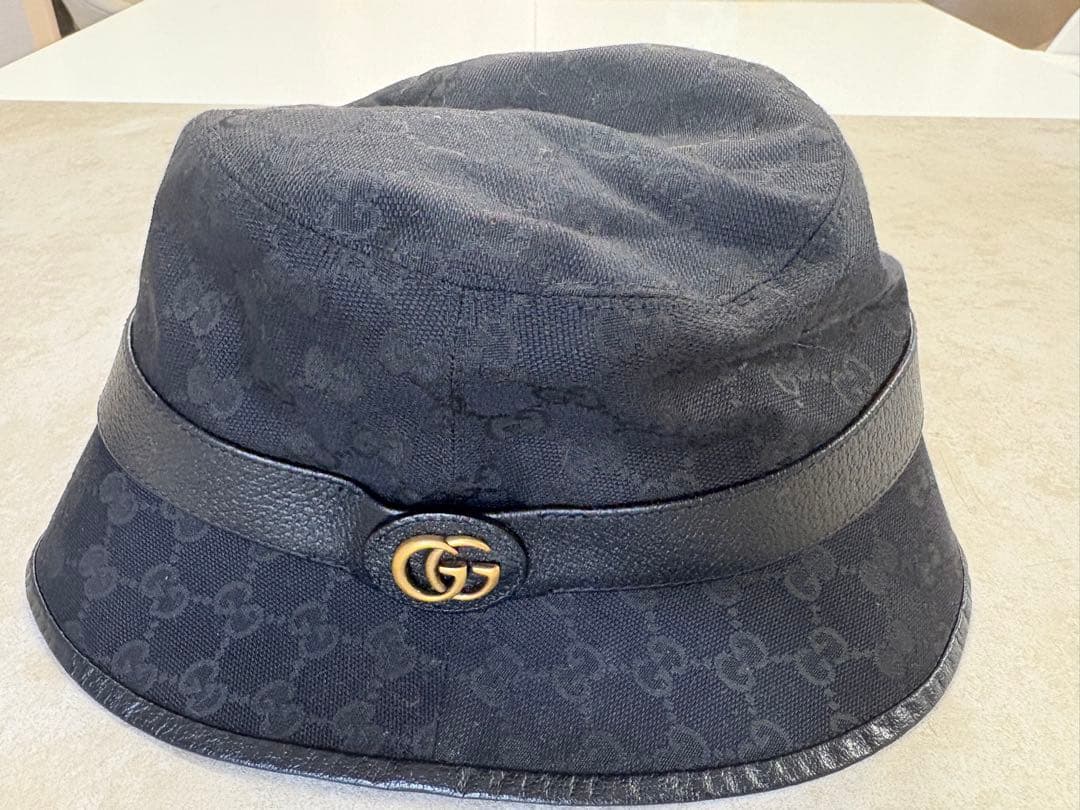 GUCCI バケットハット BLACK L(59cm)