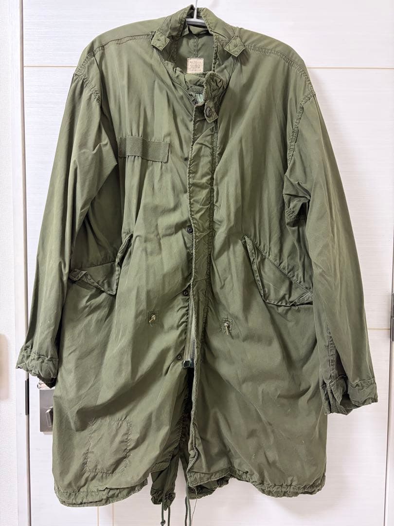 60s初期実物M-65 MAXジップ希少シェルM-R