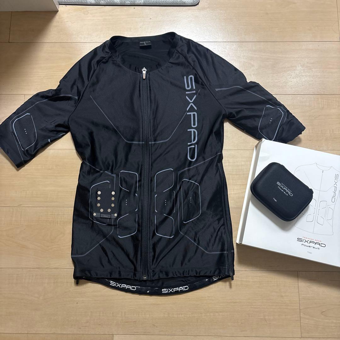 SIXPAD 正規品Power suit男性用Lサイズ上下セット