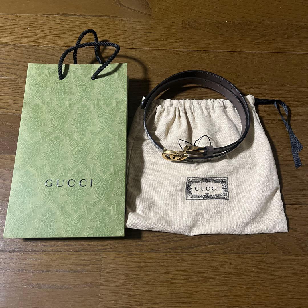 グッチ 新品未使用 GUCCI マーモント リバーシブル ベルト
