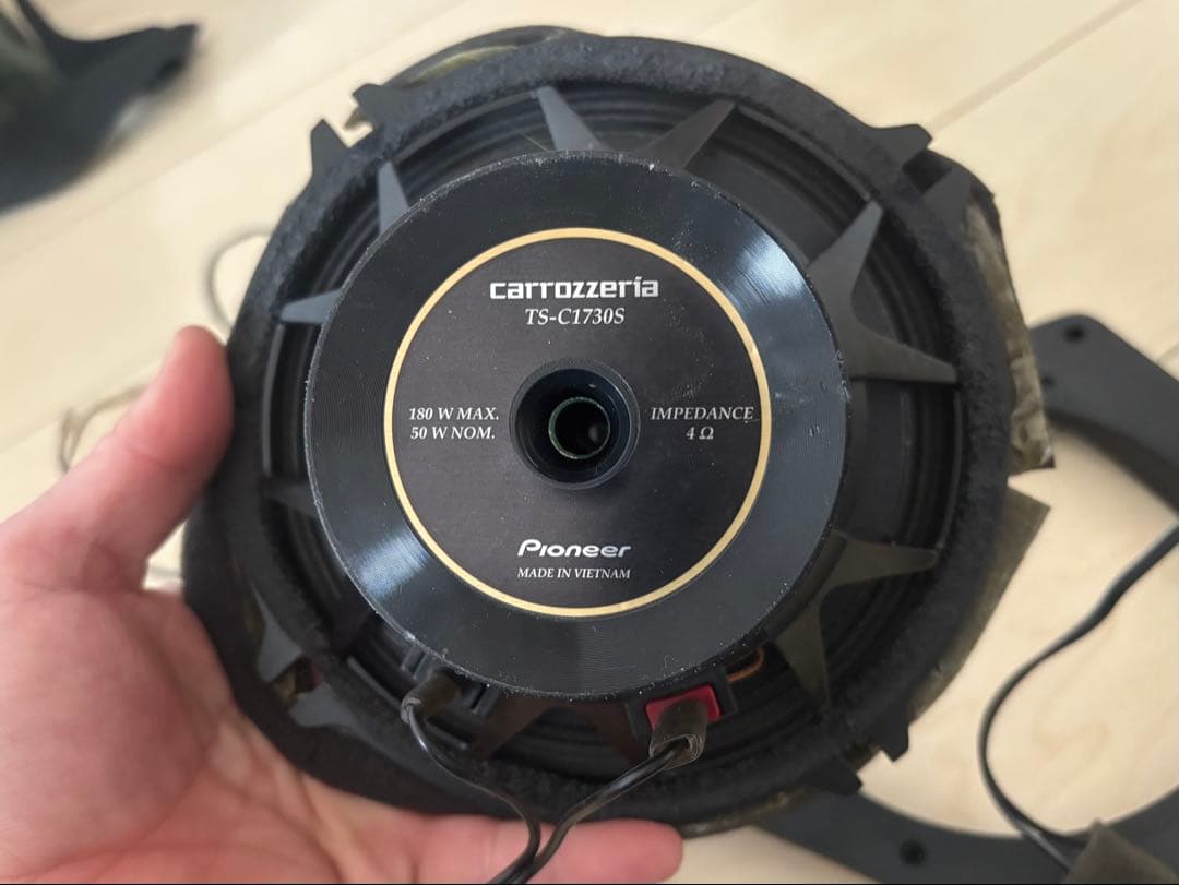 パイオニア　17cmセパレート2ウェイスピーカーTS-C1730S ハイエース