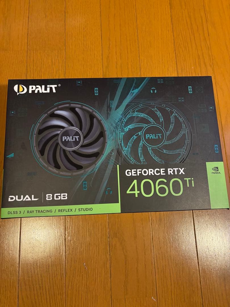 グラフィックボード・グラボ・ビデオカード PALIT GEFORCE RTX 4060 Ti 8GB DUAL