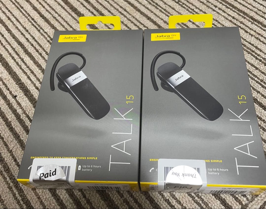 【新品未開封】Jabra Talk 15 ワイヤレスヘッドセット　※2個セット