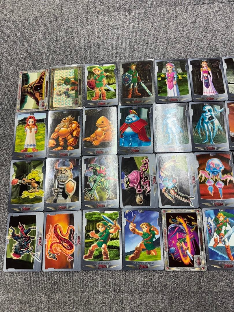 ゼルダの伝説　カードダス　時のオカリナ　ノーマルコンプ　レア　セット　38枚