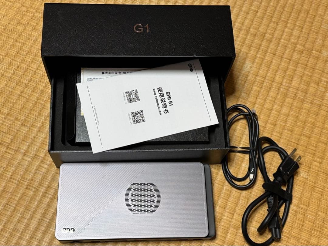 グラフィックボード・グラボ・ビデオカード GPD G1 2024 Radeon RX 7600M XT/8GB DDR6