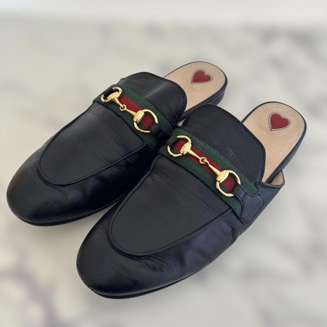 GUCCI プリンスタウン　ホースビット　ローファー　シューズ　グッチ　サンダル