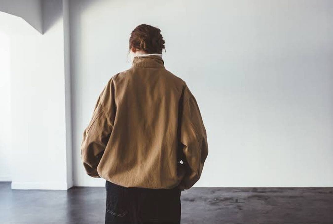 295 confect upcyclelino チノフィールドジャケット