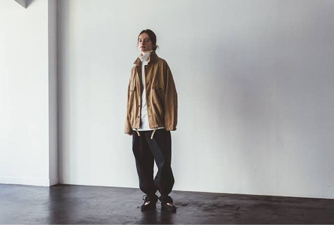 295 confect upcyclelino チノフィールドジャケット