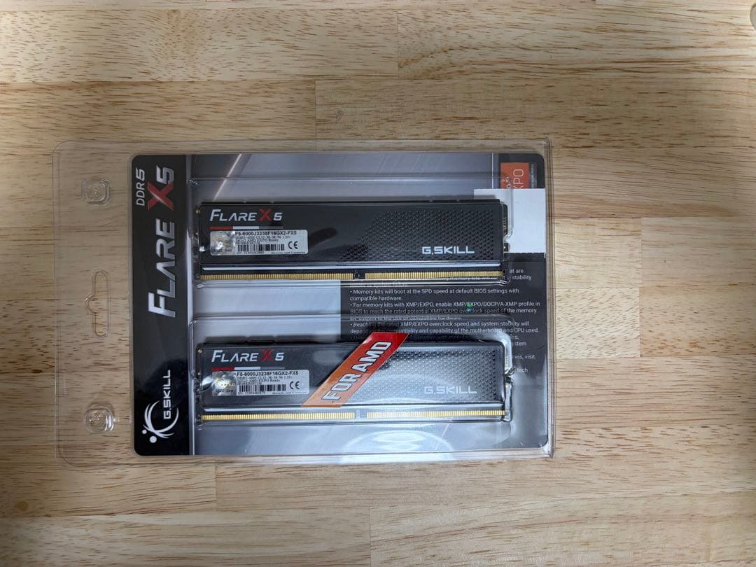 メモリー G.SKILL Flare X5 DDR5 32GB (16GBx2) EXPO