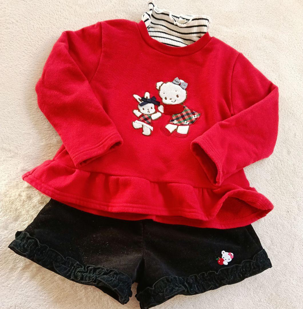 ファミリア familiar トレーナー トップス ベビー キッズ 100