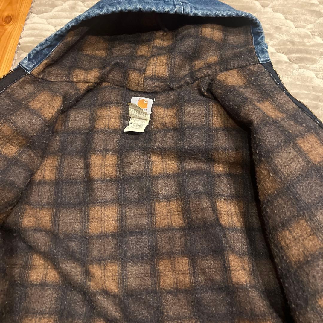 Carhartt デニム　アクティブジャケット　Lサイズ