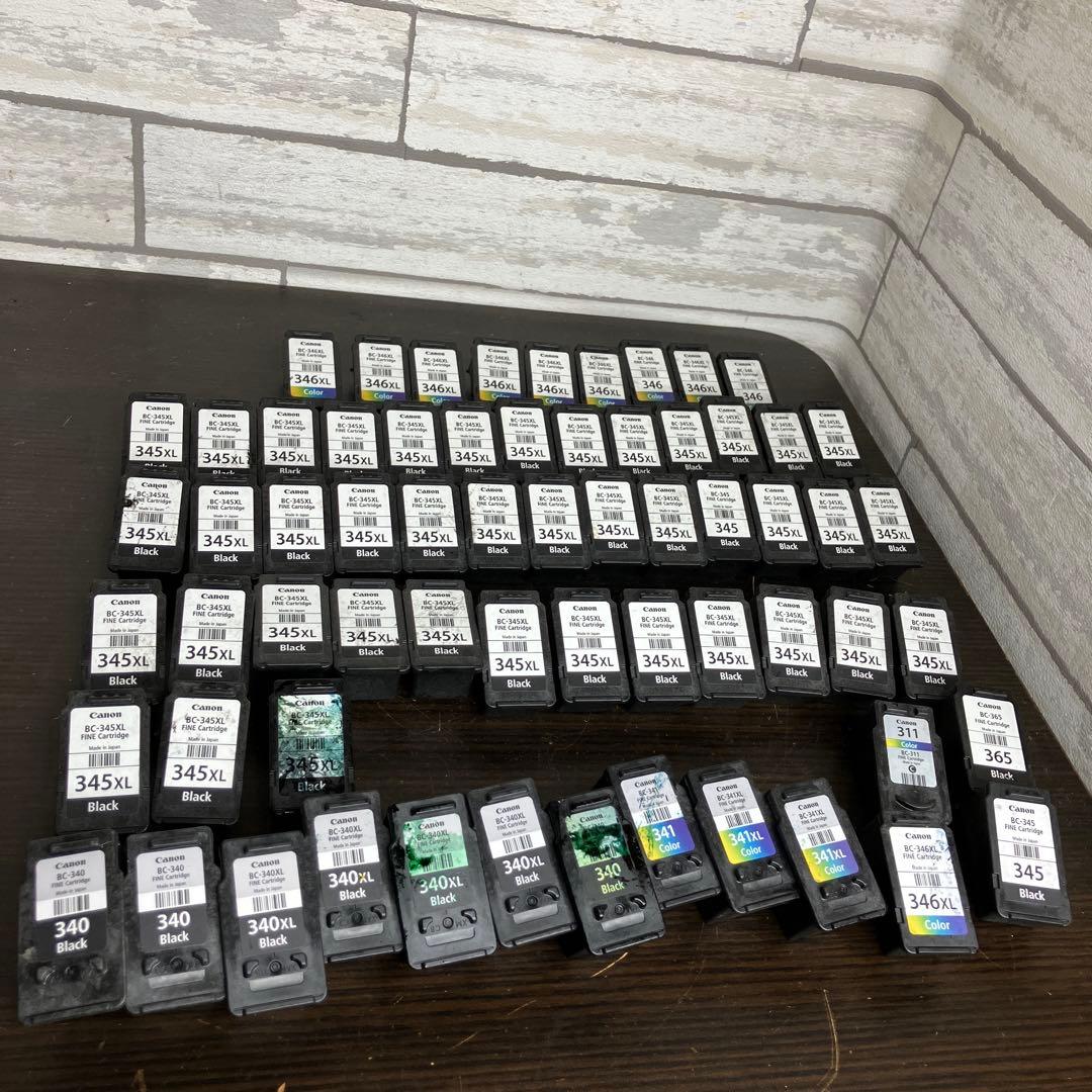 Canon 純正　インクカートリッジ 使用済み　64個セット