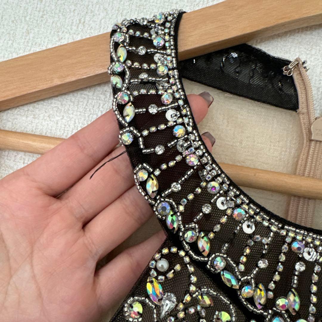 【大幅値下げ】sugar 黒　ミニドレス