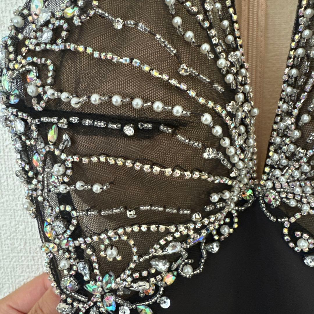 【大幅値下げ】sugar 黒　ミニドレス