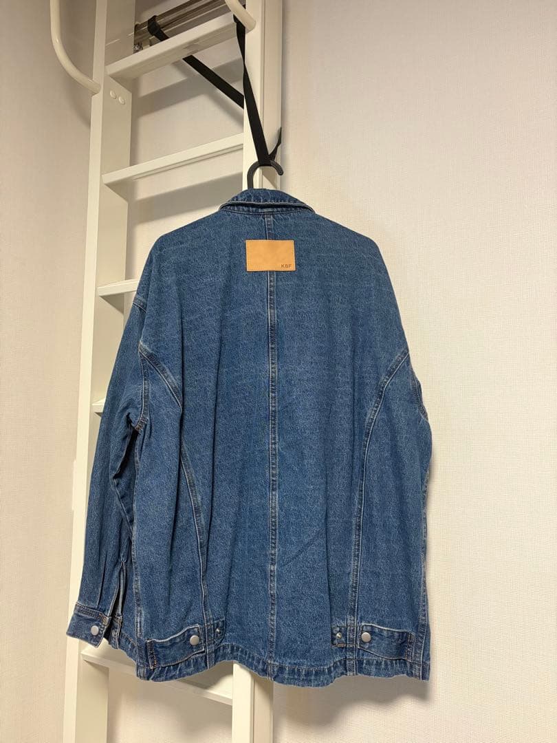 デニムジャケット ブルゾン 2WAYカラー