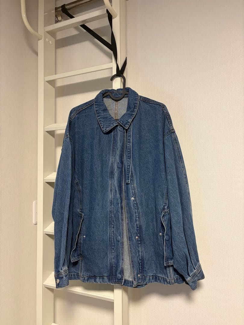 デニムジャケット ブルゾン 2WAYカラー