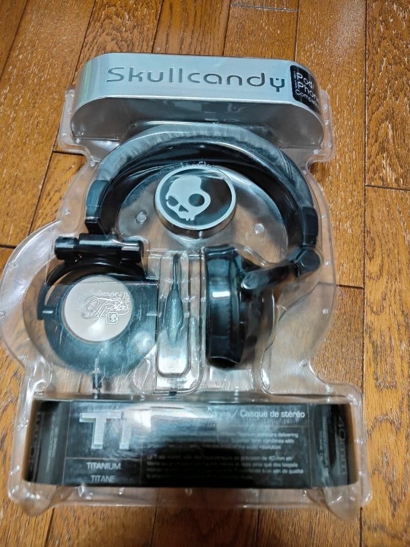 Skullcandy スカルキャンディ Ti ヘッドフォン 40mm 未開封