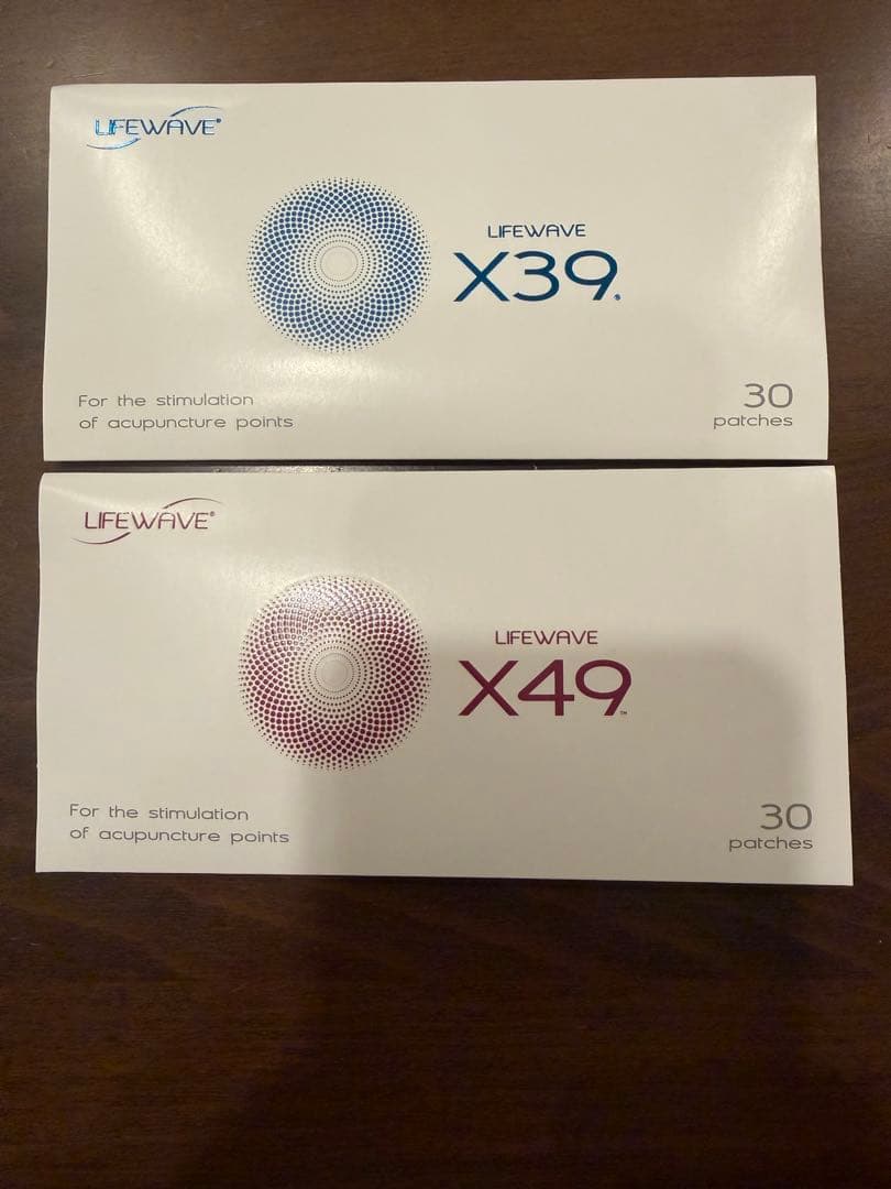 Lifewave X39 & X49 パッチ 30枚入り