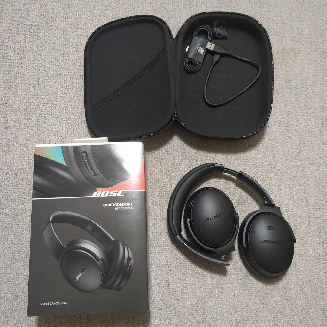 Bose QuietComfort ワイヤレスヘッドホン ブラック
