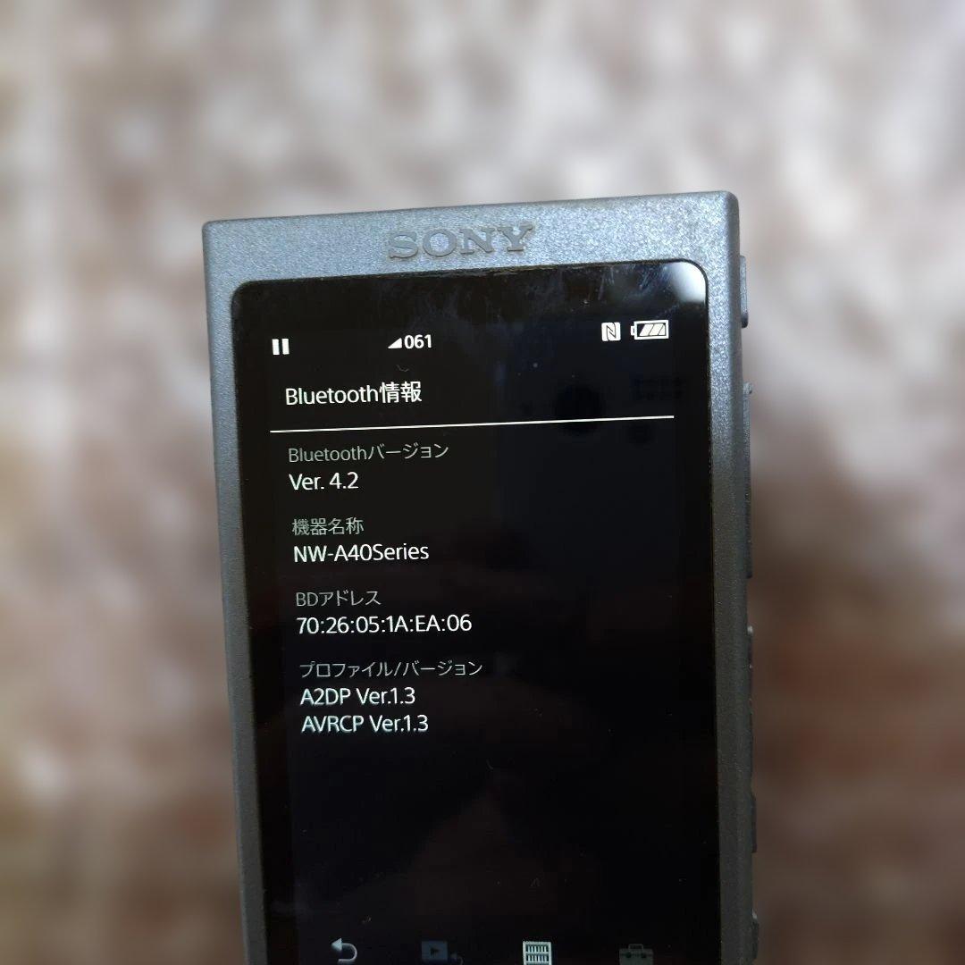 ソニーウォークマン NW−A47 管理ナンバー760
