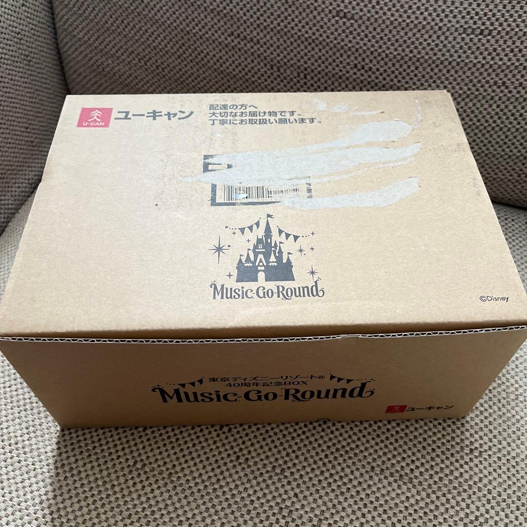 マ*ロ様 東京ディズニーリゾート40周年記念BOXMusic Go Round