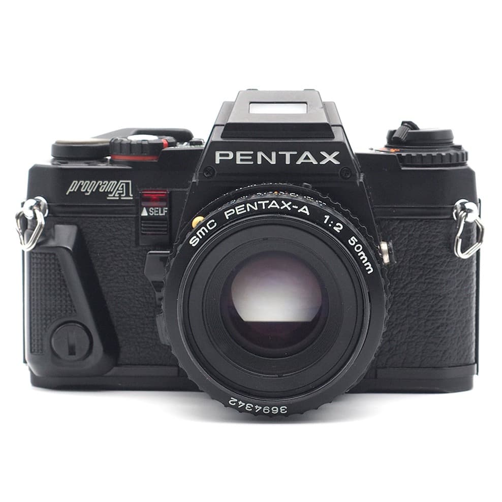 動作品 サンプルあり PENTAX Program-A フィルムカメラ