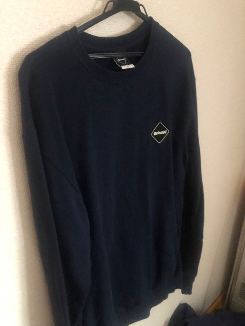 シーズン品　希少XLブリストル　FCRB FIRE FLAME BIG LOGO