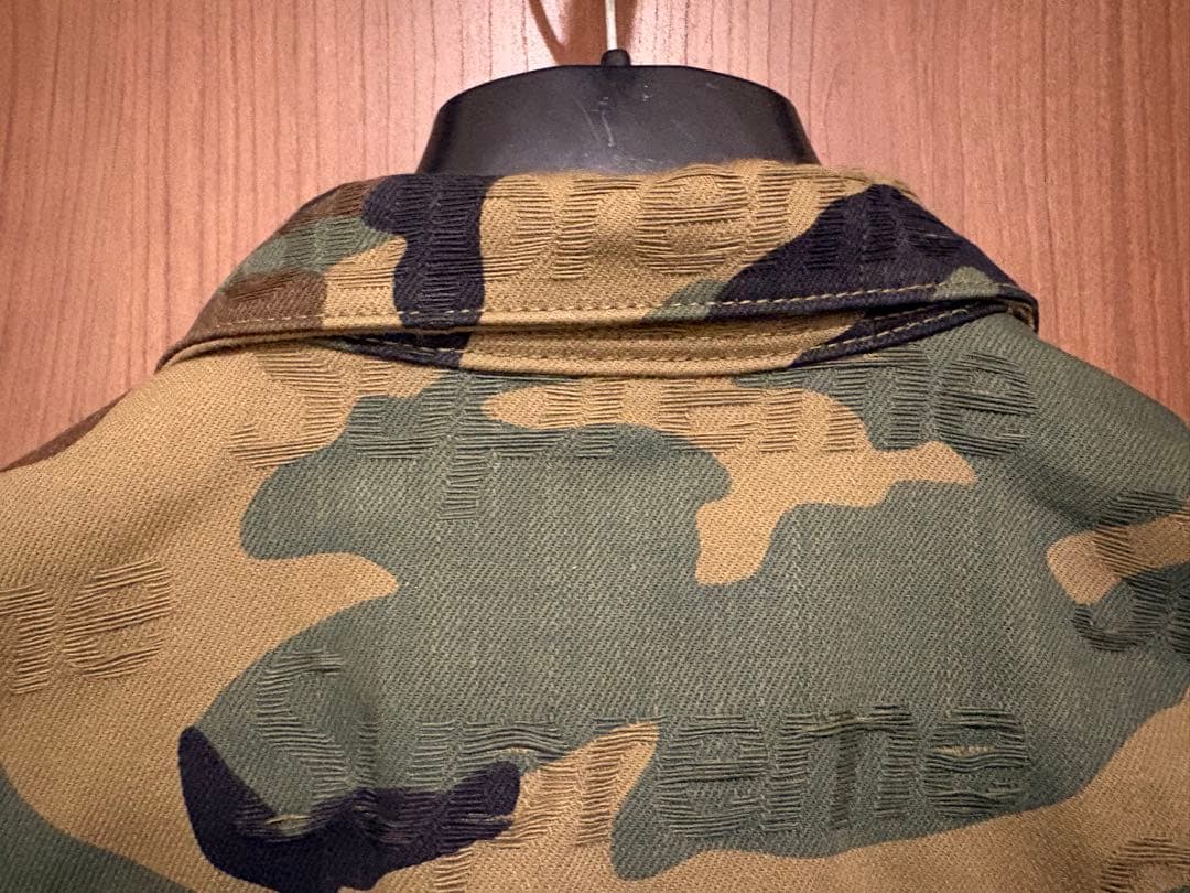 ジャケット・アウター Supreme Jacquard Denim Trucker Jacket