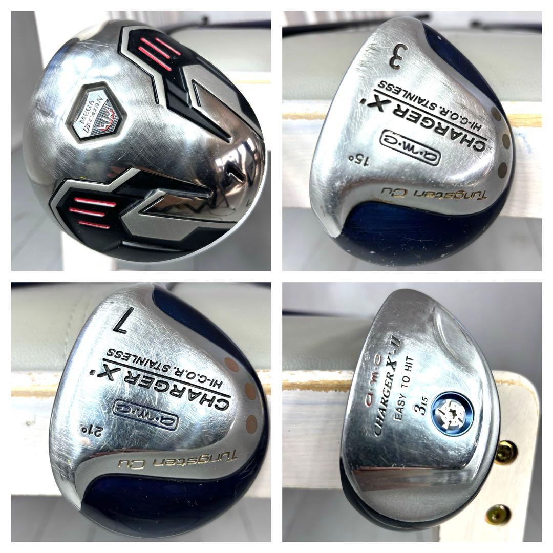 本格派 メンズゴルフクラブ 11本 フルセット ゴルフセット お試し 初心者向け