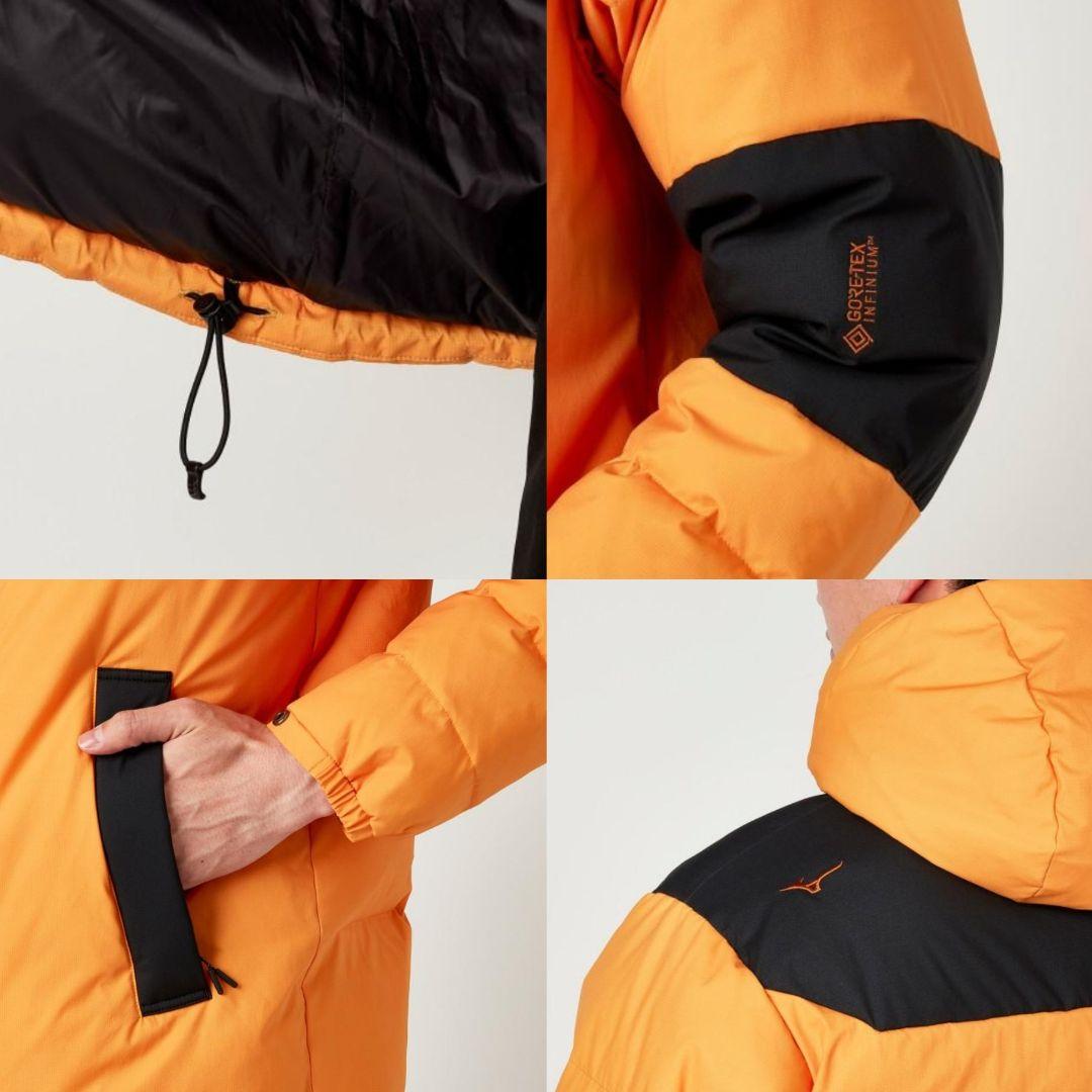 新品タグ付き　MIZUNO　GORE-TEX ダウンジャケット　ダウラギリライト