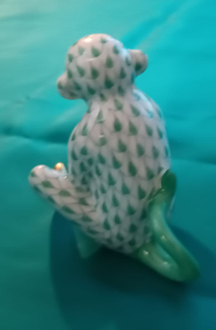 ヘレンド　HEREND　干支シリーズ　猿の置物