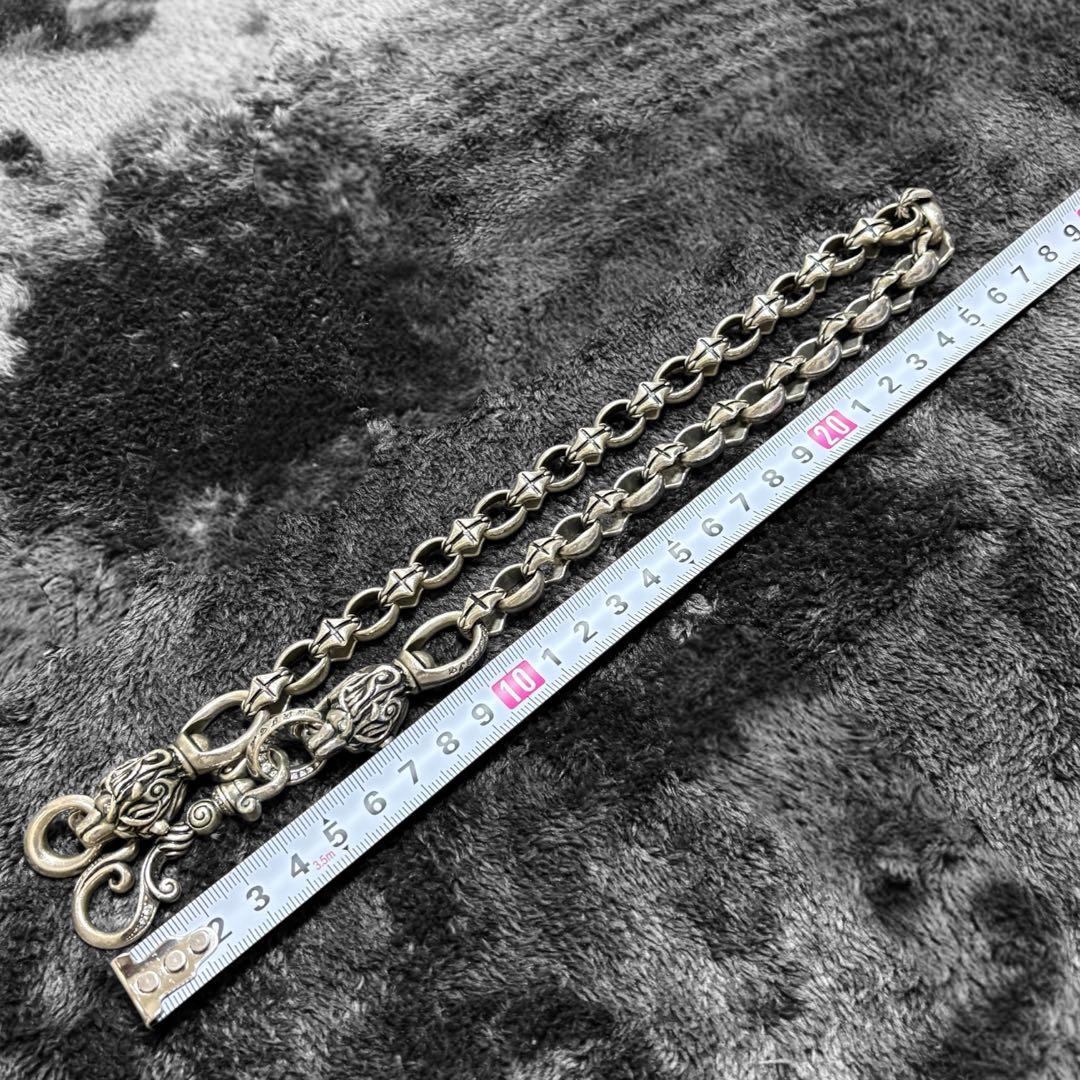 小物 artemis classic lion head wallet chain