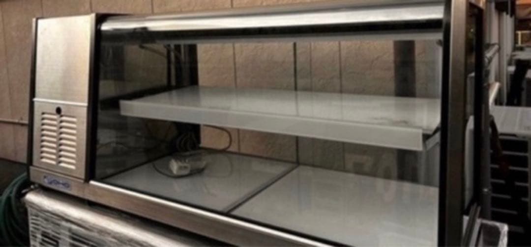 ステンレス ショーケース ホワイト棚