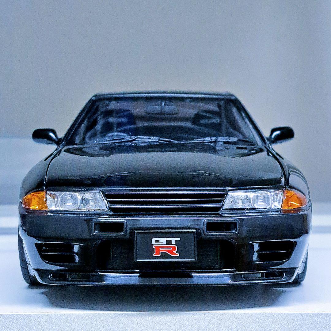 【中古カスタム】 オートアート 1/18 GT-R R32 V-SPEC II
