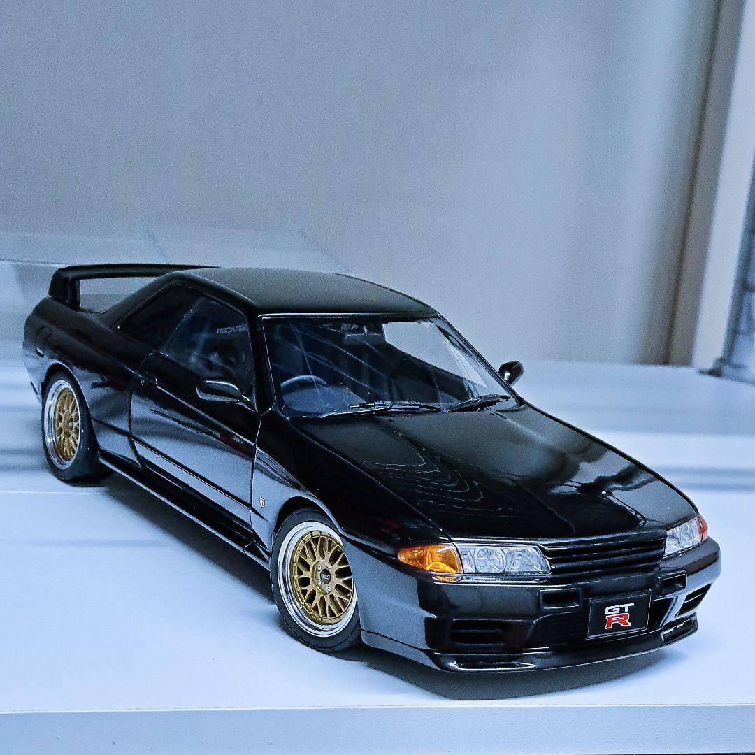 【中古カスタム】 オートアート 1/18 GT-R R32 V-SPEC II