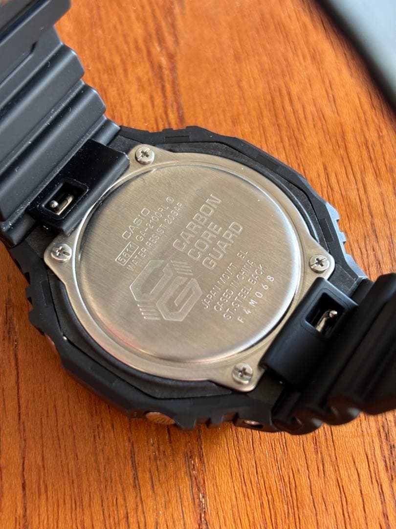 G-SHOCK GA-2100RL-1AIF 初代G-SHOCKカラー　中古品