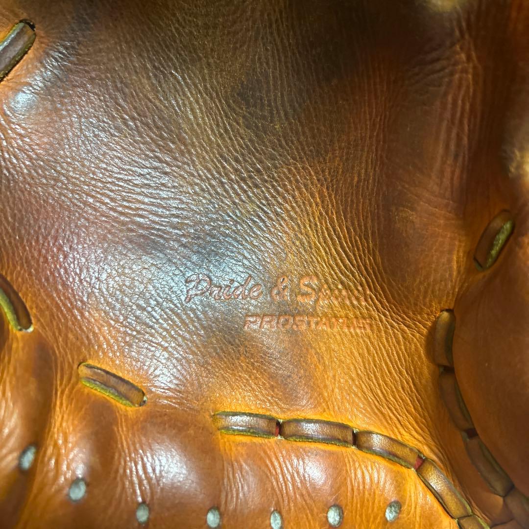 ZETT 軟式グローブ ブラウン 右投げ用　プロステータス