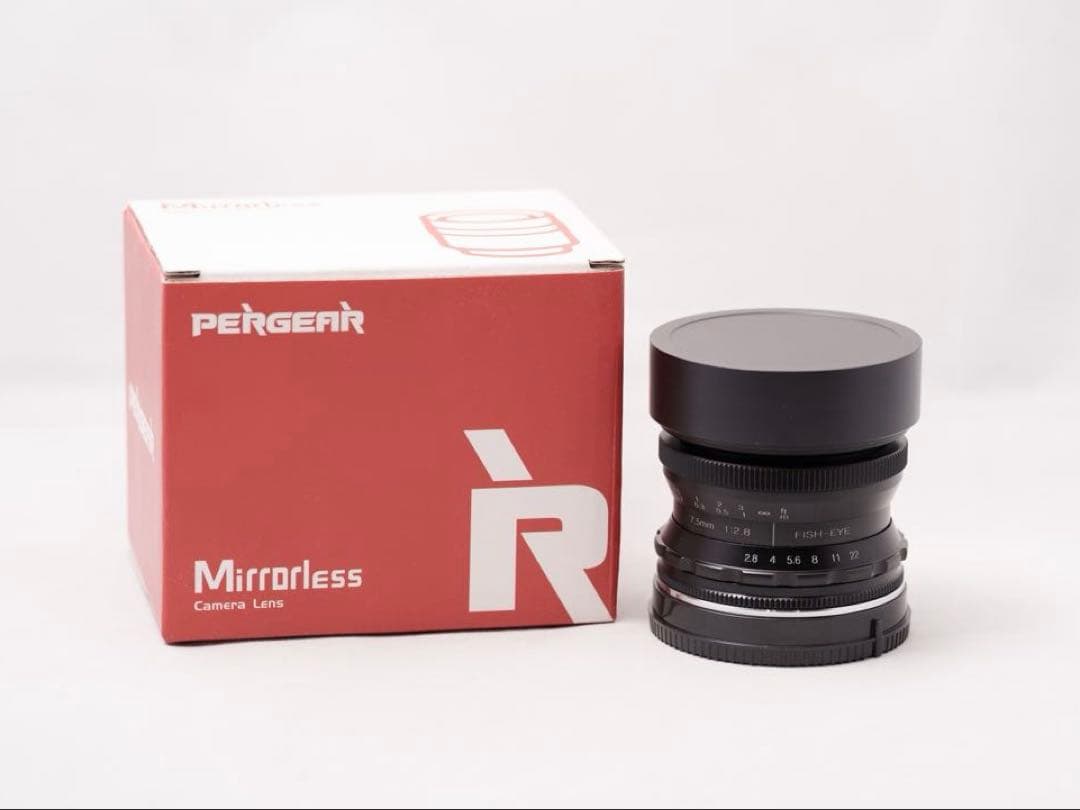 PERGEAR　7.5mm F2.8 魚眼レンズ SONY Eマウント用