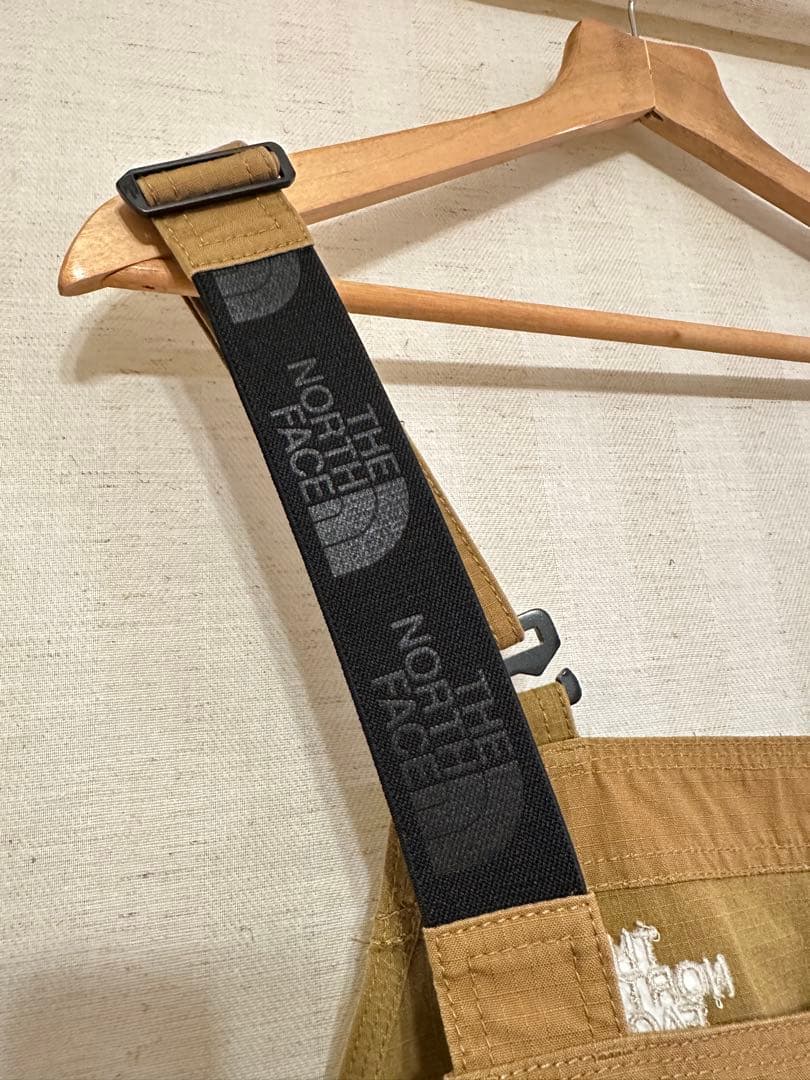 中古THE NORTH FACE ファイヤーフライブラウンオーバーオールLサイズ