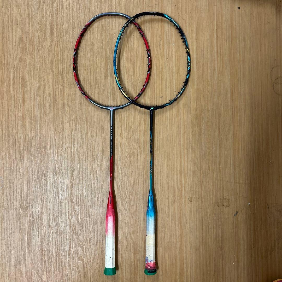 バドミントンラケットジャンク品2本RT175893