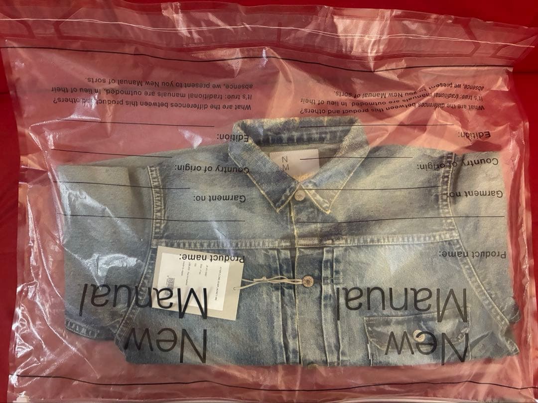 日*き様 NM 吉井和哉　デニムジャケット　KY イレギュラー　激レア　未使用未