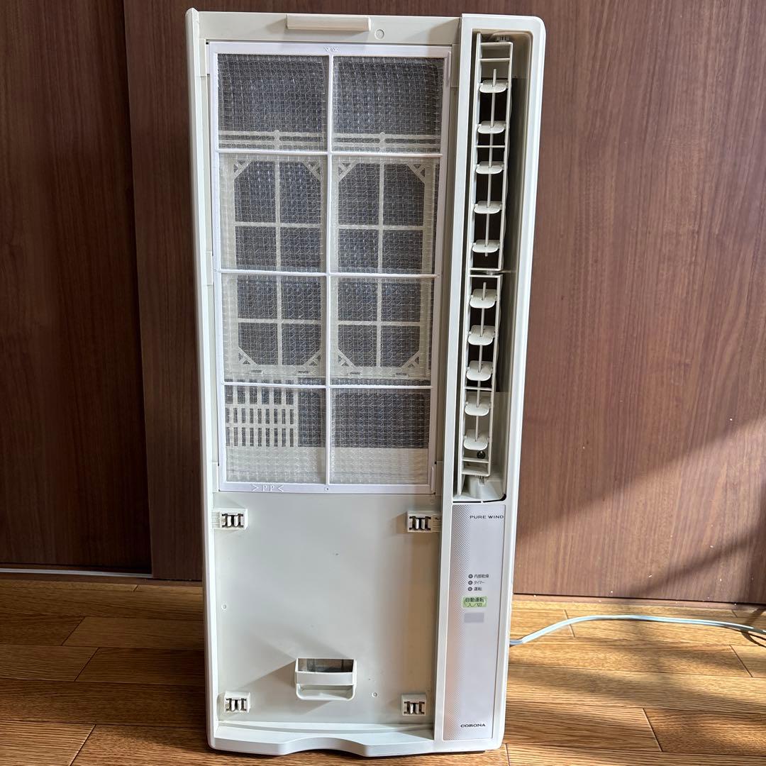 コロナ 窓用エアコン CW-1617 取付枠付き ルームエアコン