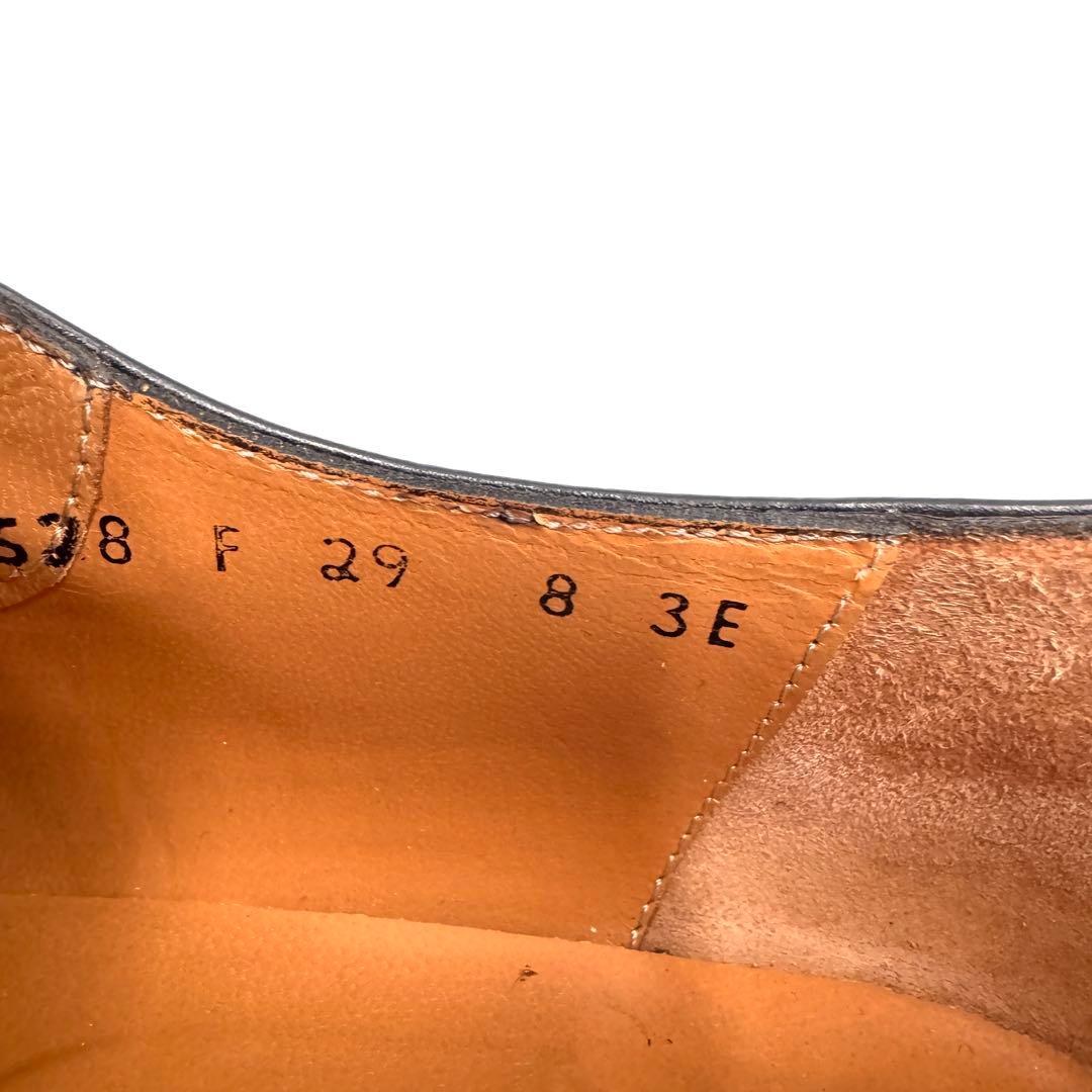 【美品】Ferragamo ドレスシューズ ストレートチップ ブラック 26㎝