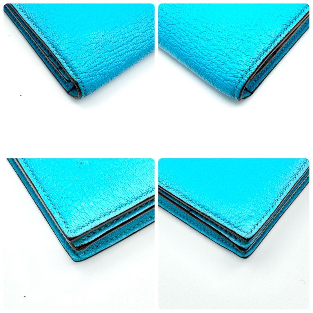 HERMES エルメス ベアンスフレ シェーブル SV金具 マチ付き 希少カラー