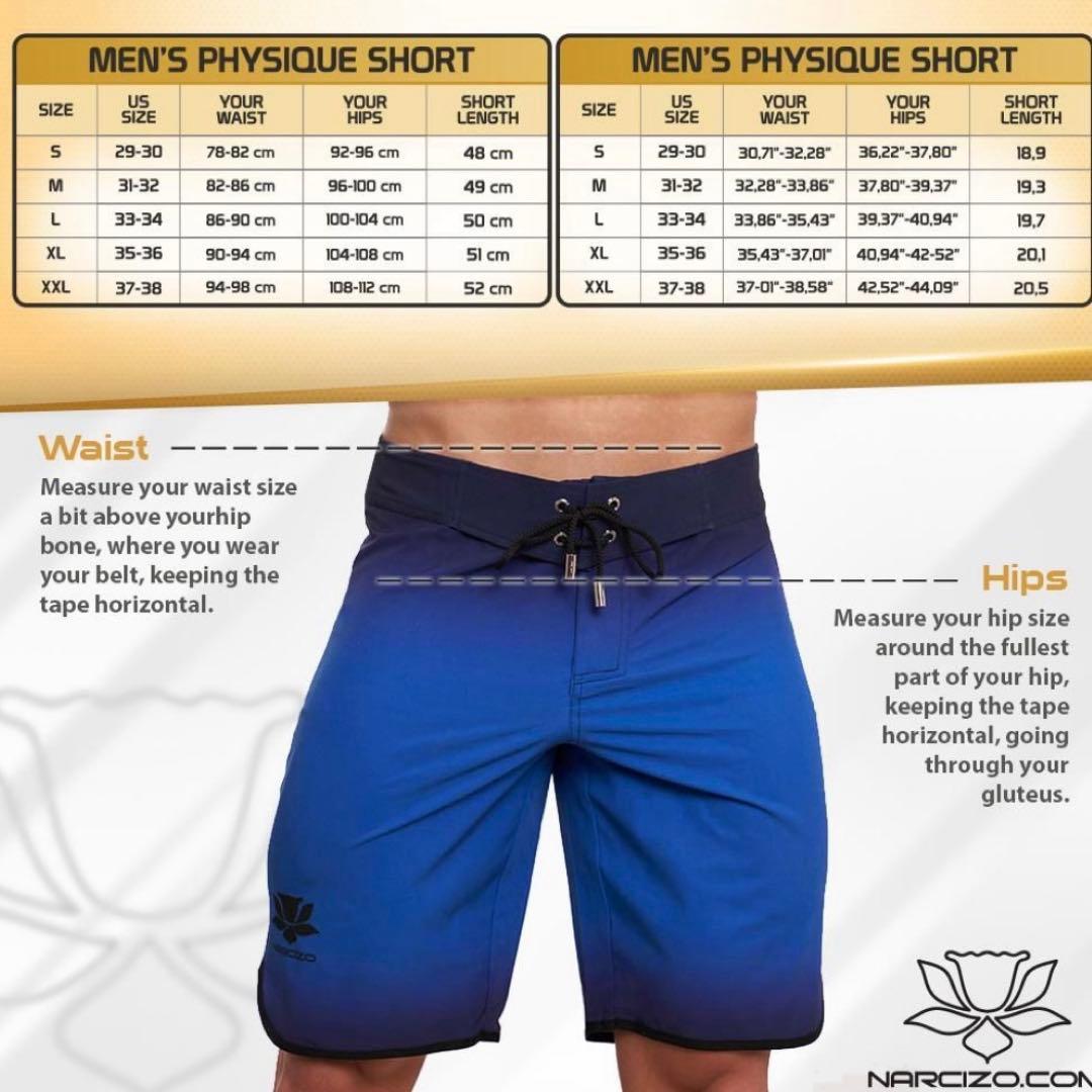 【新品未使用】フィジーク サーフパンツ Narcizo Sサイズ(19インチ)